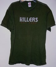 The Killers Concert Tour T Shirt Vintage Hot Fuss Size X-Large - $109.99