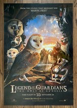 LEGEND OF THE GUARDIANS: THE OWLS OF GA&#39;HOOLE (2010) Double-Sided Advanc... - £59.95 GBP