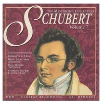 The Masterpiece Collection: Vol 7 SCHUBERT (CD, Oct-1997, Regency Music) Sealed - $4.75