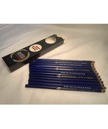EAGLE Verithin Indigo Blue 741 - 12 Vintage Colored Pencils NEW OLD STOCK - $277.99 MXN