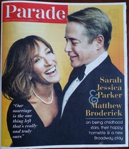 Sarah Jessica Parker Matthew Broderick Kumail Nanjiani  Parade Magazine Mar 2020 - £4.75 GBP