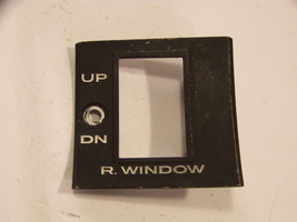 1968 69 Plymouth Satellite Dodge Coronet Station Wagon Rear Window Switch Bezel - $42.71