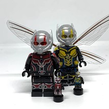 2pcs Ant-Man and the Wasp Quantumania Scott Lang Hope van Dyne Minifigures Set - £5.58 GBP