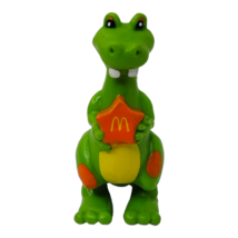 Vintage 1995 McDonald&#39;s Tinosaurs Bones The Green Dinosaur Figure - $131.52 MXN