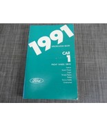 1991 Ford Car 1front wheel drive Specification Book Rear Wheel Drive - £8.07 GBP
