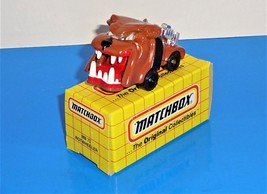 Matchbox Mid 1990s Yellow Box Release MB 73 Rotwheeler Brown - £3.88 GBP