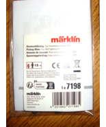 MARKLIN HO  7198 PICK-UP SHOE KIT FOR 7077 INTERIOR LIGHTING   NEW - $149.39 MXN