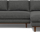 Morrison Right Sectional Sofa In Woven-Blend Recycled Polyester Fabric, ... - $3,089.99