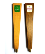 Two Ballantine Beer Taps 13&quot; Wood Handle Premium &amp; XXX Ale Vintage Manca... - £38.93 GBP