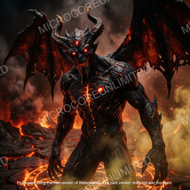 Digital Art - evil-demonic-entity - Free Shipping - $0.99