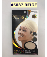 QFITT MAKE YOUR OWN WIG SPAN DOME STYLE WIG CAP # 5037 BEIGE COLOR - $39.16 MXN