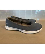 Women&#39;s Sketchers Goga Max gray flats model 14476 size 6 NEW - £14.68 GBP