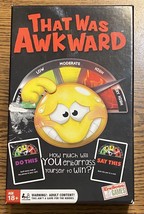 That Was Awkward Party Card Game How Much Will You Embarrass Yourself to... - $7.70