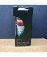Starbucks Summer 2020 New Reusable Hot Cups w/ Lids Tropical 16 Oz 6 Pac... - $24.75