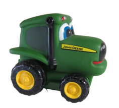 ETRTL John Deere Toy Tractor with Eyes  Push N Pull Johnny with Trailer Hitch - £6.76 GBP