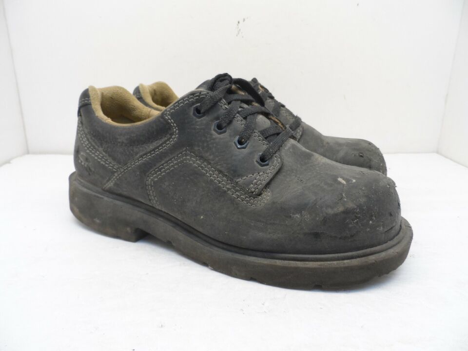 DAKOTA Men&#39;s Aluminum Toe Composite Plate Oxford Safety Shoes 1119QC Bla... - $21.37