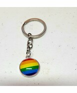 LGBTQ+ Flag Gay Pride Keychain Traditional - $6.99