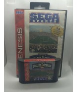 College Football&#39;s National Championship (Sega Genesis, 1994) Case w/ ha... - £7.05 GBP