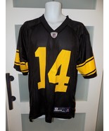 Reebok NFL Equipment Football Black Jersey #14 SWEED Size S Men&#39;s - $50.00