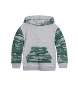 Epic Threads Toddler Boys Colorblock Camo Sweatshirt Gray Size Small - $21.66 CAD