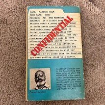 The Menacers Espionage Thriller Paperback Book by Donald Hamilton 1968 - £9.73 GBP