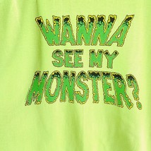 Halloween Humor Shirt Wanna See My Monster XL NEW Custom Orders Possible - $14.03