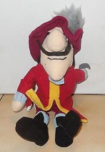 Disney Store Exclusive Peter Pan Captain Hook 8&quot; Beanie plush toy - £11.26 GBP