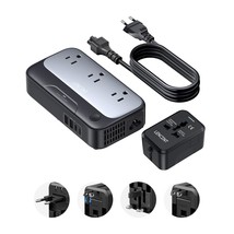 European Travel Plug Adapter, Universal 250-Watt Step Down 220V To 110V Voltage  - £72.36 GBP