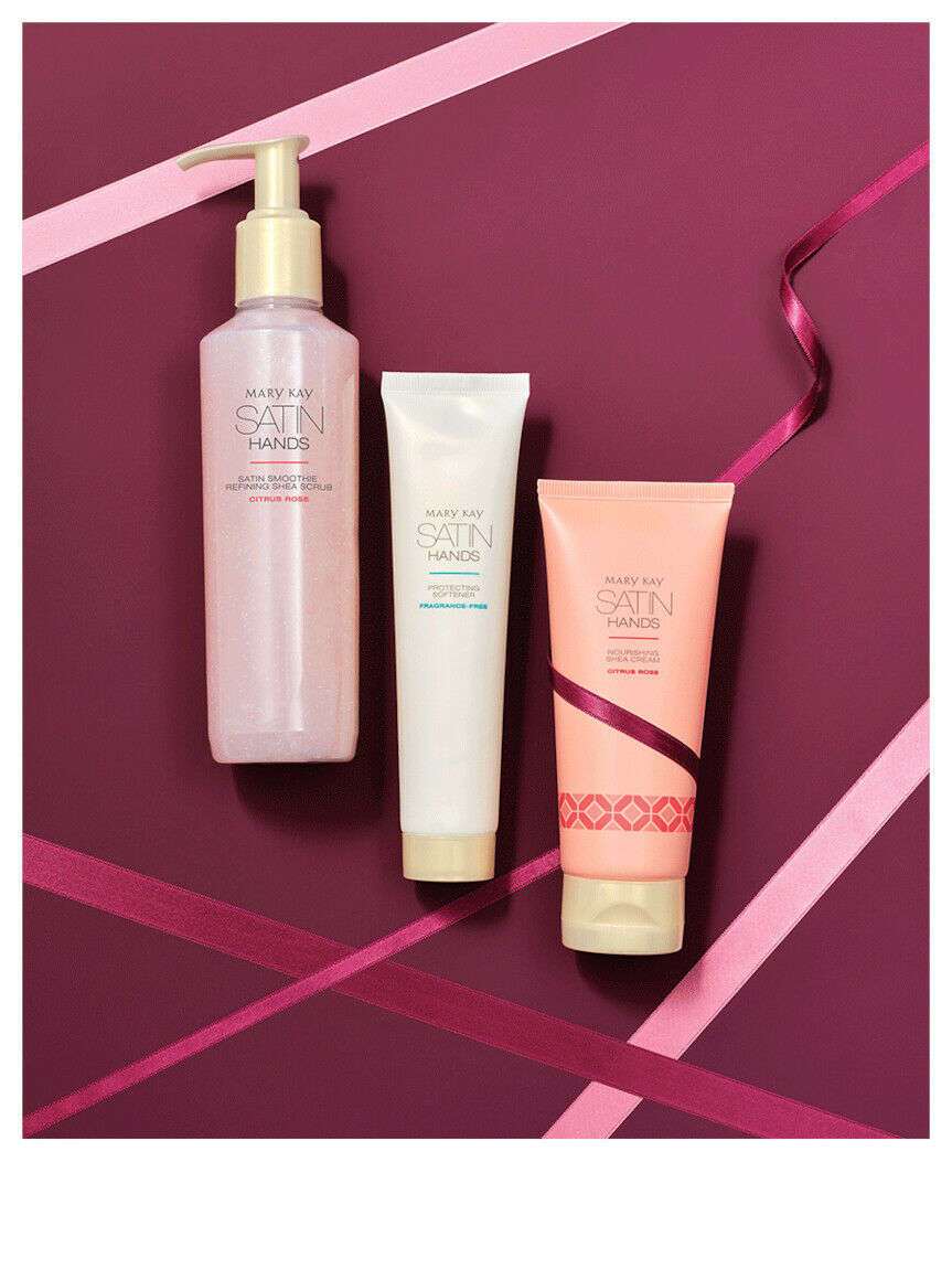 Mary Kay Satin Hands Pampering Sets or Individual Items - Citrus Rose, White Tea - $19.99 - $79.99