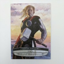 2020 Upper Deck Marvel Masterpieces Canvas Gallery #97 Thor - $93.63 MXN