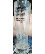 Las Vegas Excalibur DICK&#39;S LAST RESORT Beer Glass Plastic Frosted Bubbles - $8.81