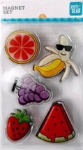 Pen Gear Magnet Set, Fruit Magnets, Set of 5 - $92.26 MXN