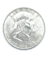 1954-D 50C Franklin Half Dollar Roll 20 Coins Total Choice BU Condition - $8,295.27 MXN