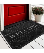 Yimobra Welcome Mat Outdoor Indoor, 29.5x17 All-Season Waterproof Front ... - $28.70