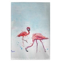Betsy Drake Funky Flamingos Guest Towel - £27.23 GBP