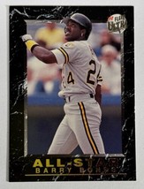 Barry Bonds Fleer Ultra 1992 All Star #16 Of 20 Pittsburgh Pirates Baseb... - $1.97