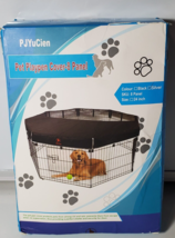 Dog Playpen Mesh Top Cover- Keeps Pet Secure and Prevent 24-Inch with 8 Panel - £15.06 GBP