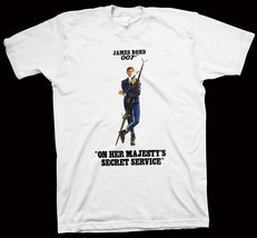 On Her Majesty's Secret Service T-Shirt Peter R. Hunt, George Lazenby, Movie - $17.50+