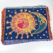Laurel Burch Placemats Sun and Moon Multicolor Cotton  set of 4 - £27.37 GBP