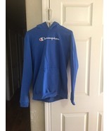 Youth Champion Hoodie--Size XL--Blue - £15.75 GBP