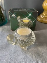 Vintage Avon &quot;Sparkling Turtle&quot; Meadow Morn Fragrance Candle Holder New Unused - £4.46 GBP