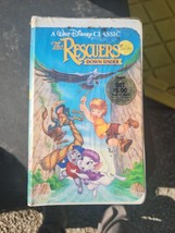 The Rescuers Down Under Disney Classic Black Diamond (VHS, 1991) see description - $11.98