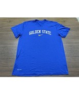 Golden State Warriors Men’s Blue NBA Basketball T-Shirt - Nike Dri-Fit -... - £15.73 GBP