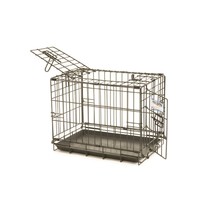 Precision Pet Products ProValu 2 Door Wire Dog Crate Black 1ea/24 in - £69.59 GBP