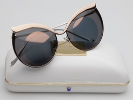 New Boucheron BC01JS 001 Rose Gold Silver Sunglasses 60-17-145mm B54mm - £145.36 GBP