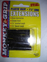 Monkey Grip Set/4 Plastic Valve Extensions 1 1/4&quot; Long - £2.34 GBP