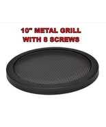 Speaker Grill 10&quot; Steel Mesh With Seed Clips For Car Audio Speaker Woofer - £26.72 GBP