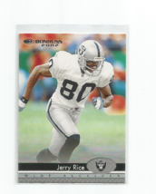 Jerry Rice (Oakland Raiders) 2002 Donruss Card #140 - £3.92 GBP