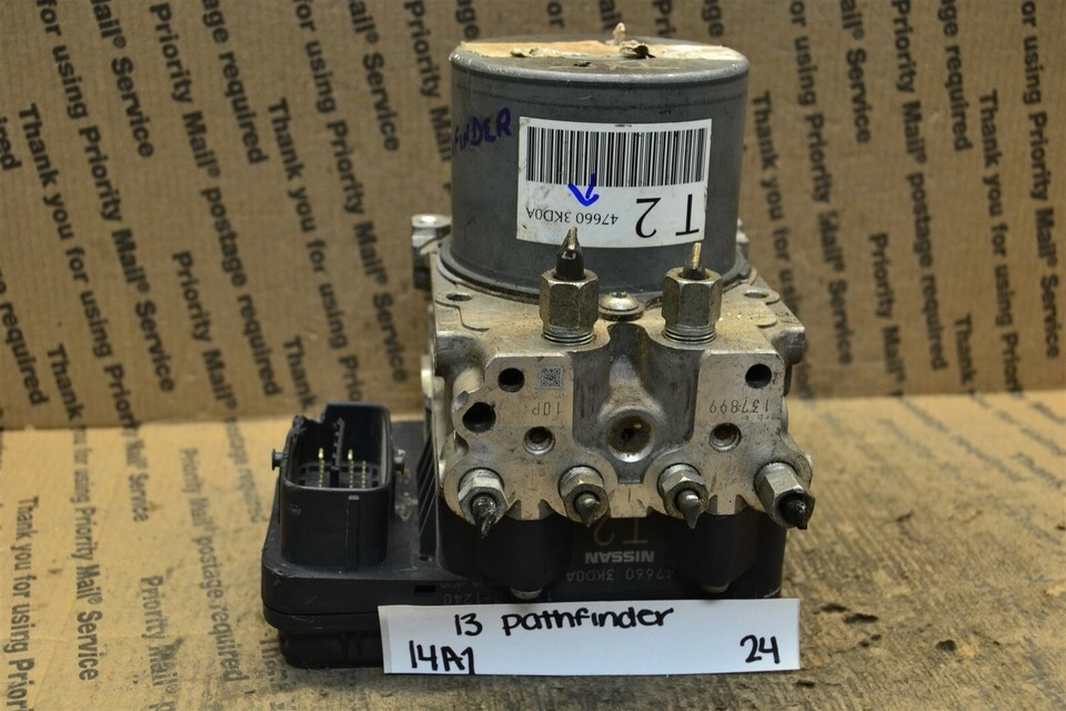 2013 Nissan Pathfinder ABS Pump Control OEM 476603KD0A Module 24-14A1 - $45.07