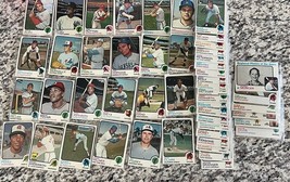 1973 Topps Baseball Partial Set Lot of 50 Cards Very Good FREE SHIPPING - $32.62